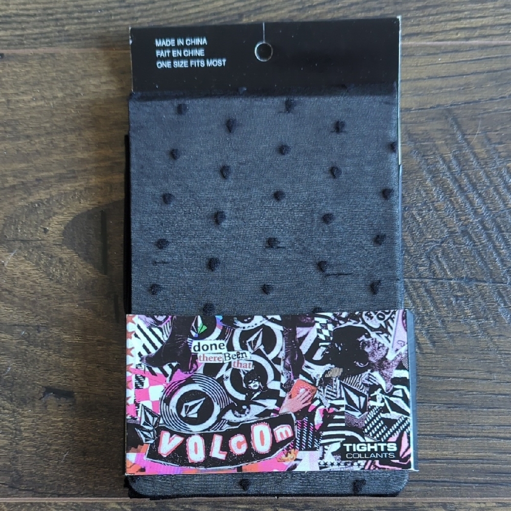 NWT Volcom Stone Sheer Tights